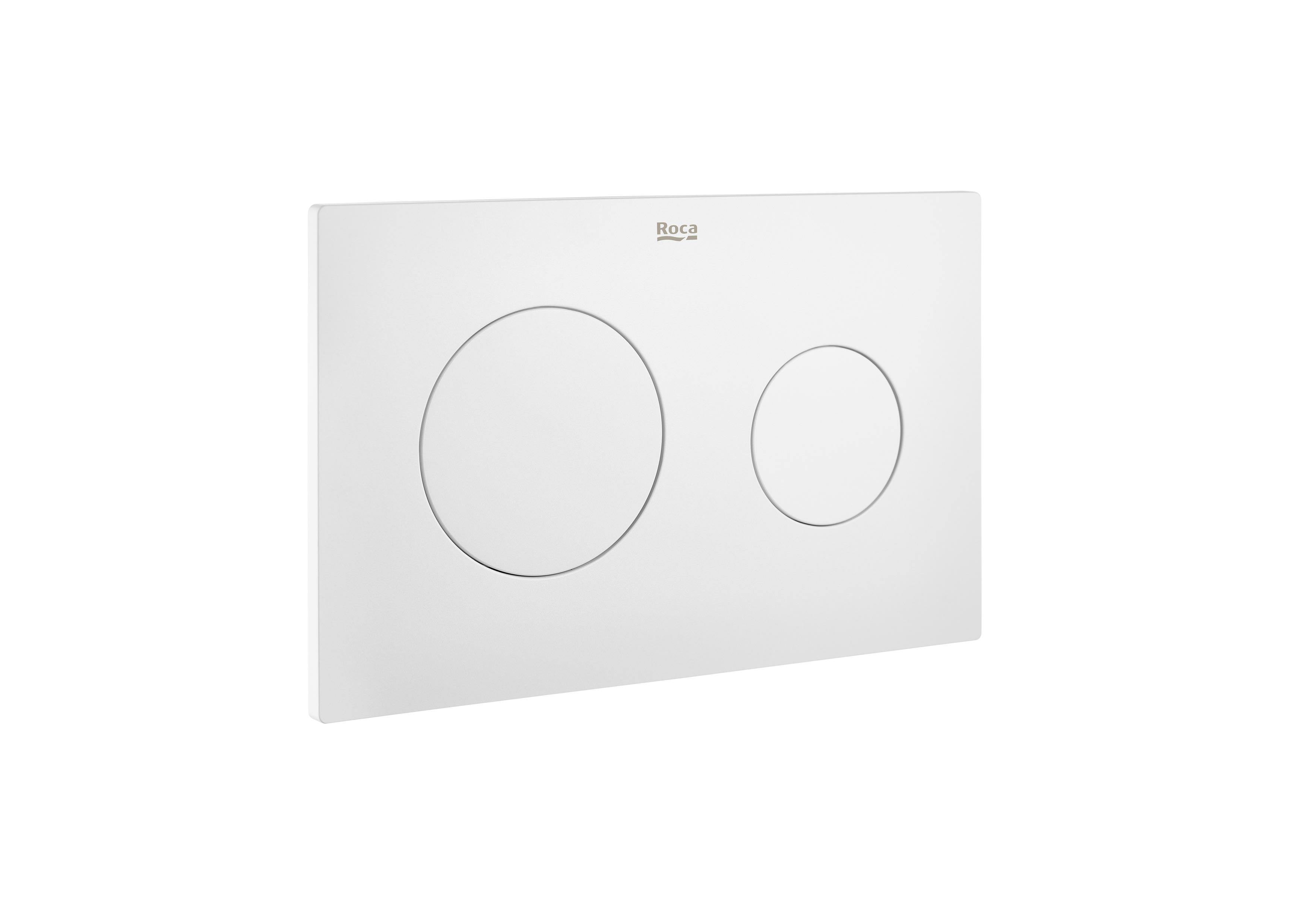 Roca PL10 Dual Kumanda Paneli, Mat Beyaz A890189207 - A890189207
