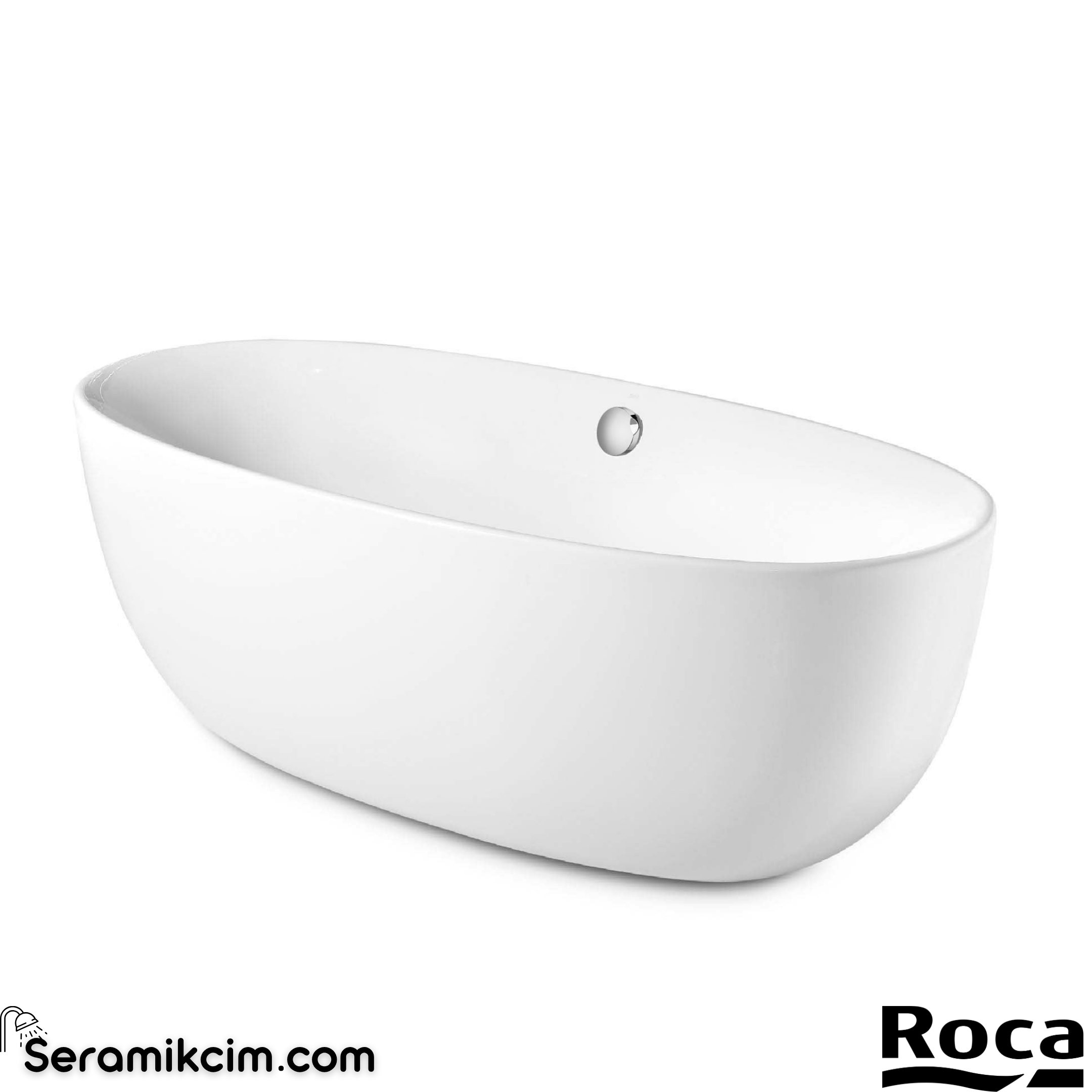 Roca Virginia One-Piece, 1700 x 800 mm, Akrilik Küvet