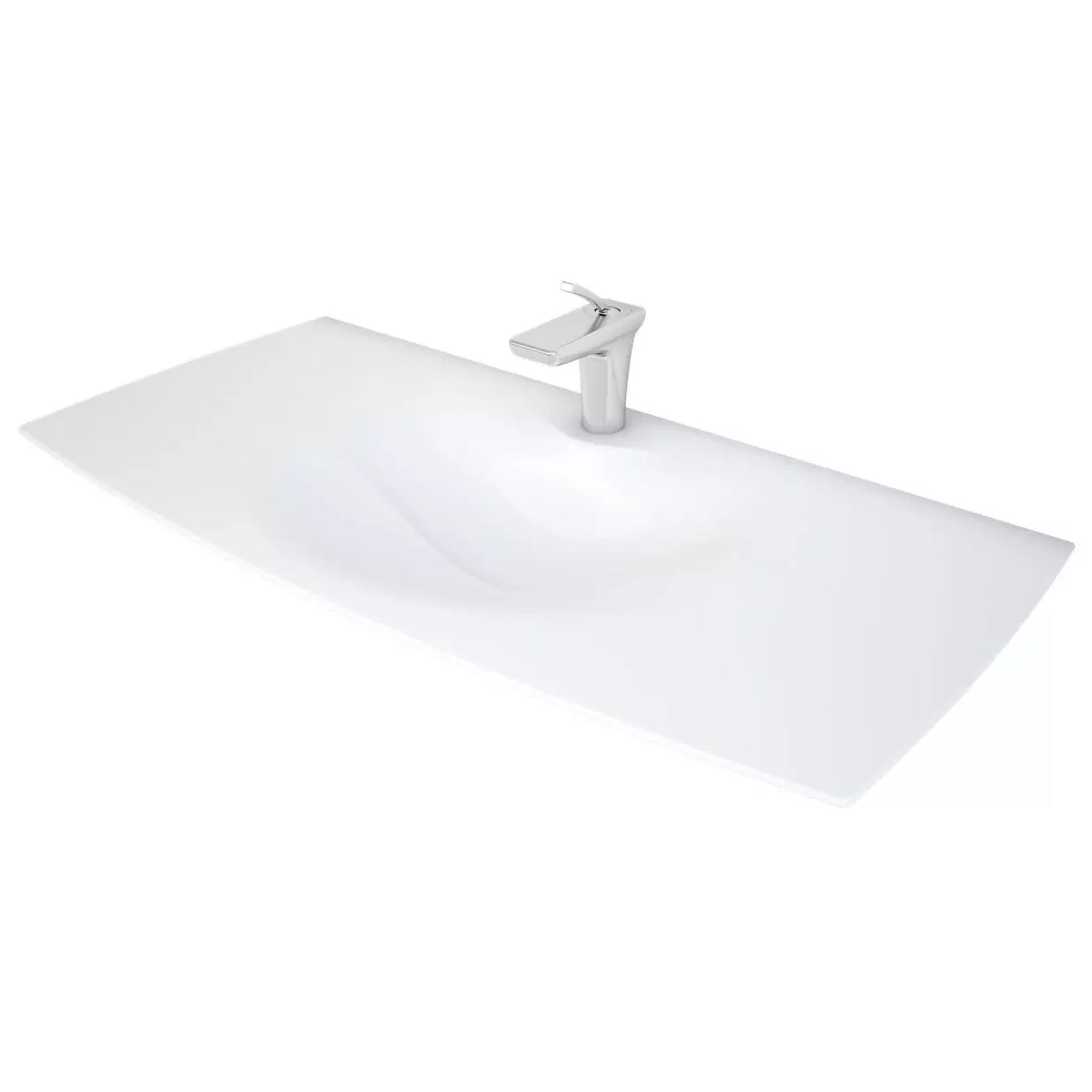 Serel Purity Tezgah Üstü Etajerli Lavabo Seti (100 x 49 cm) PR35STS110H