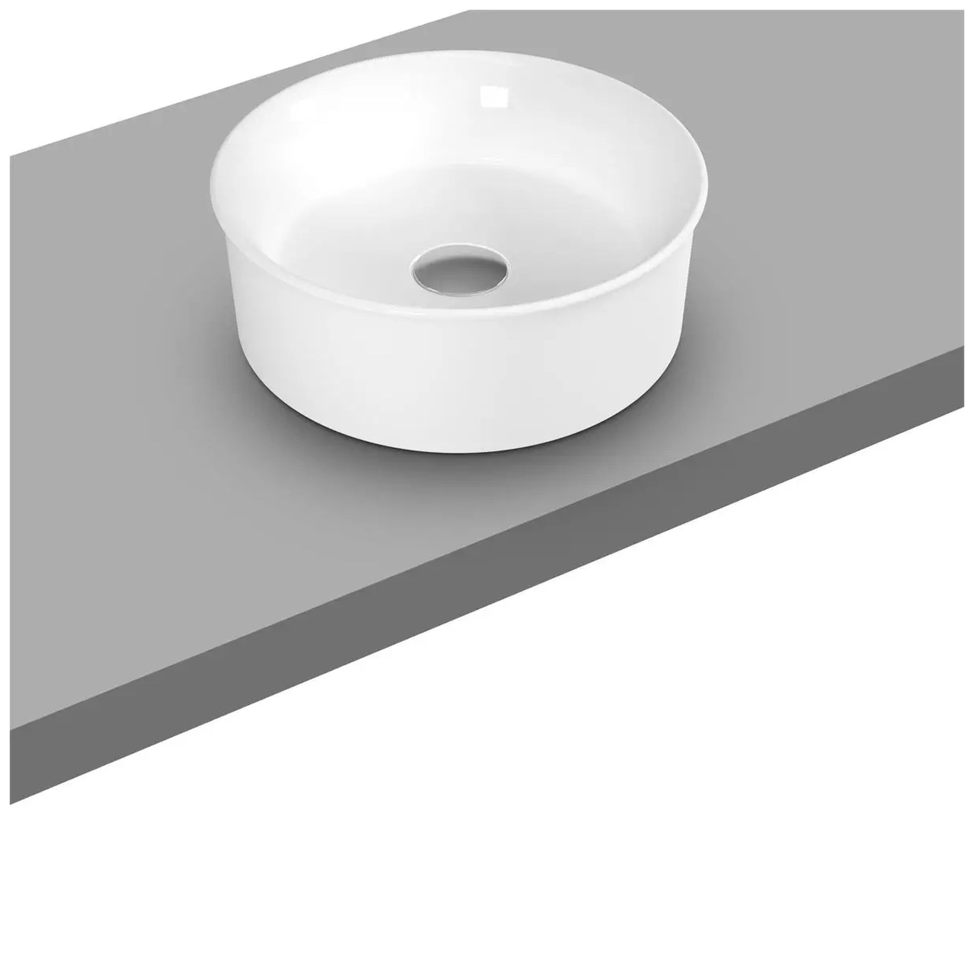 Serel Yuvarlak Çanak Lavabo (Ø 36 cm) 2060DXS110H