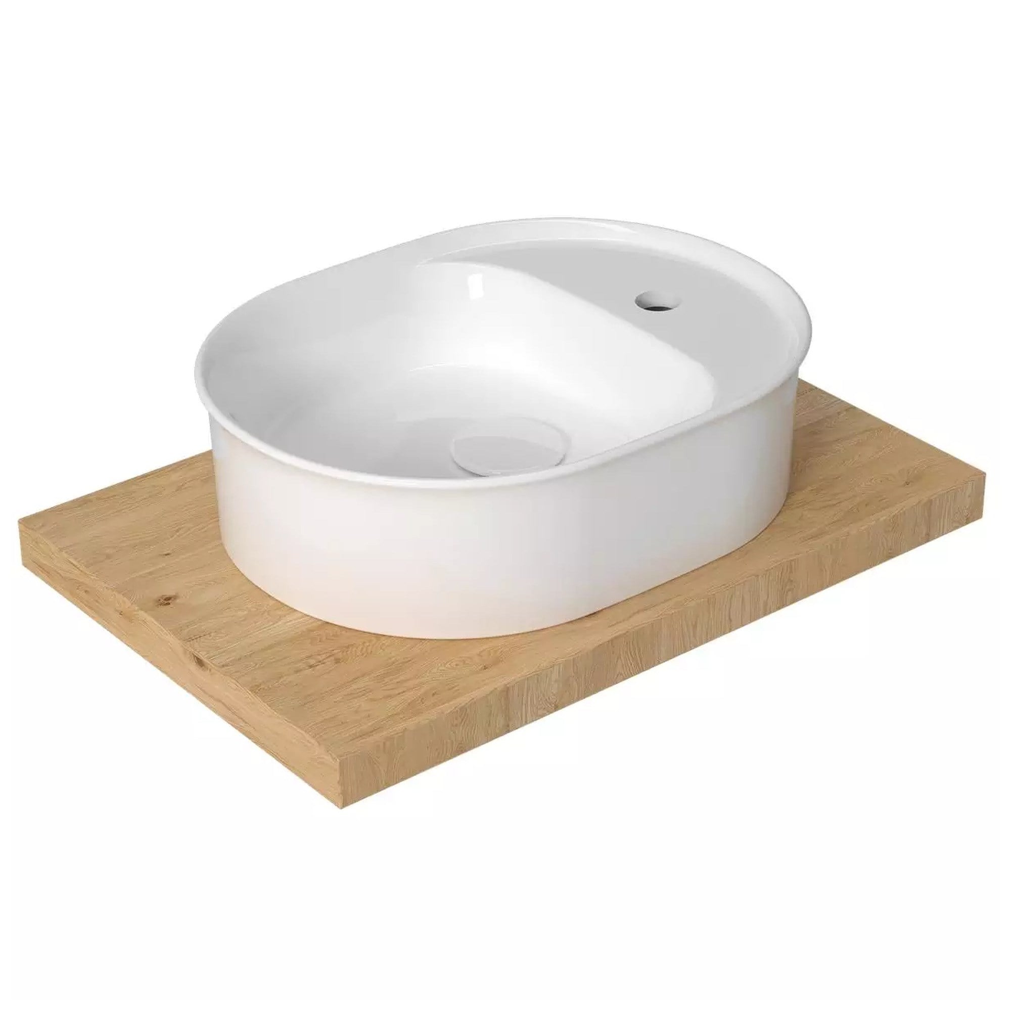 Serel Yuvarlak Çanak Lavabo (46 x 36 cm) 2062TXS110H