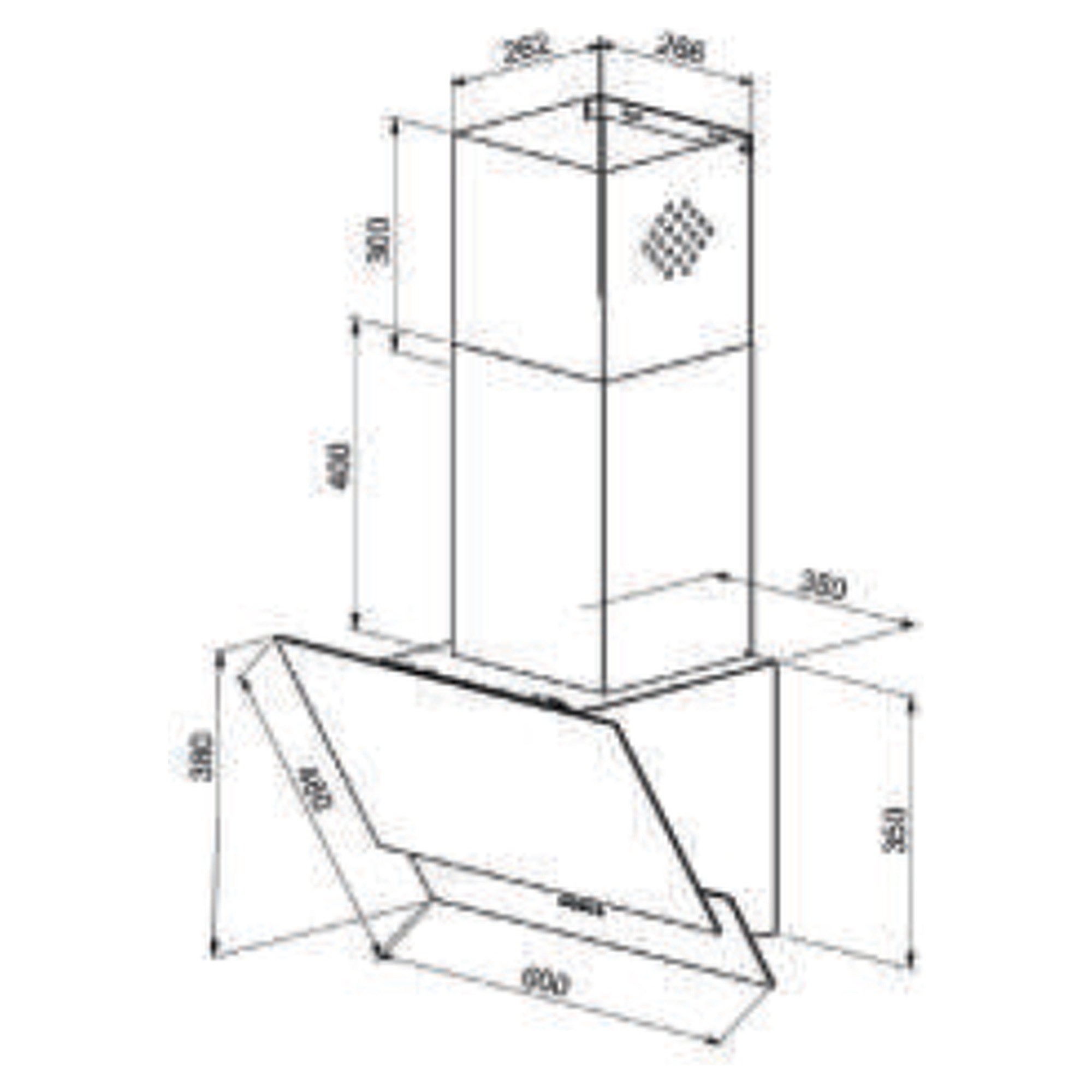 Teka ATV 60.3 M Duvar Tipi Davlumbaz Siyah 40495044