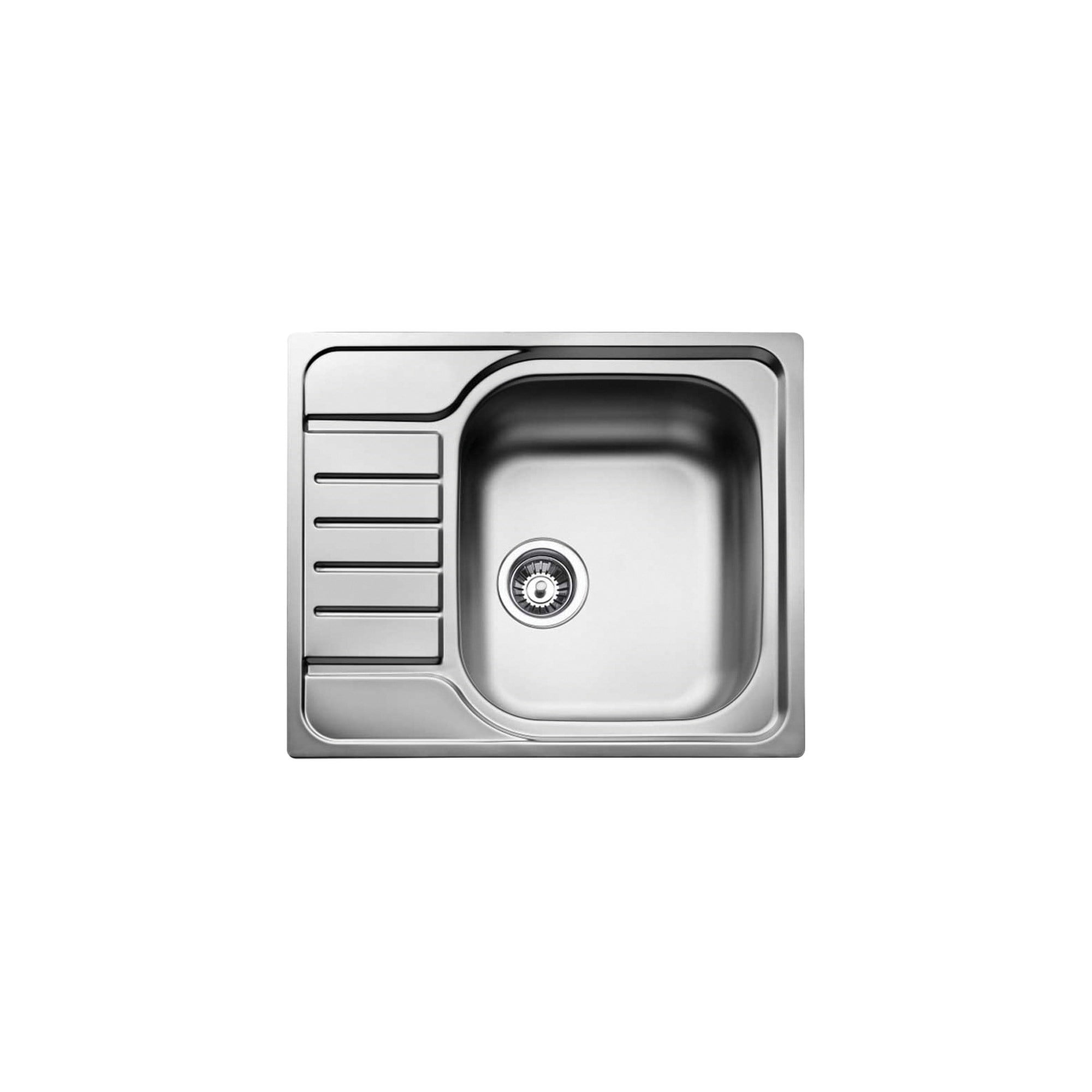 Teka Classic 1B ½ D 580.500 Paslanmaz Çelik Eviye Mat Krom 40133221