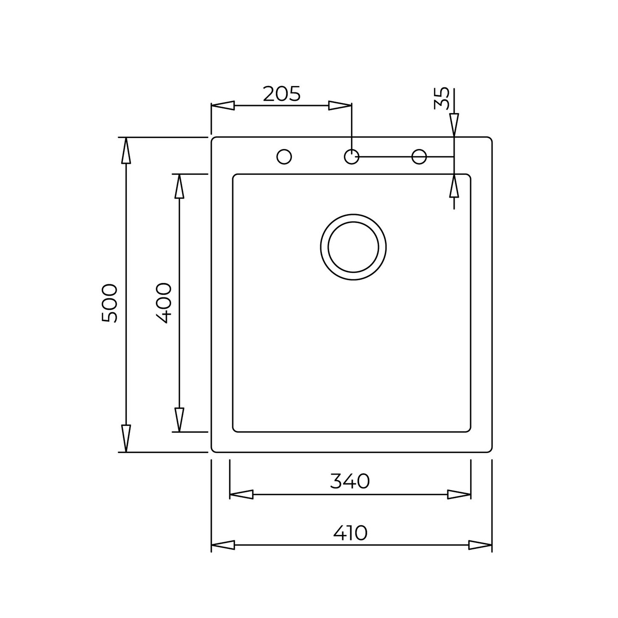 Teka ForSquare 34.40 TG Tek Hazneli Granit Eviye Gri 115230011