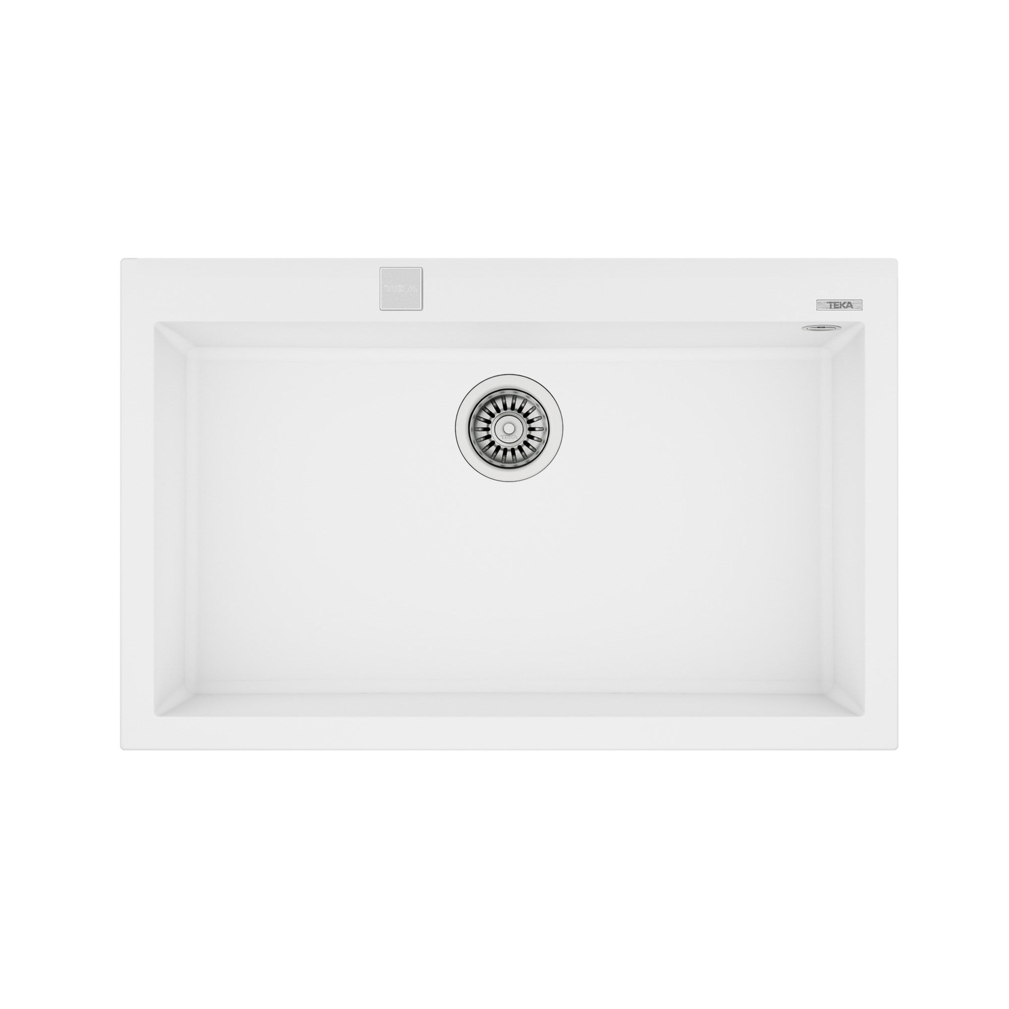 Teka ForSquare 72.40 TG Tek Hazneli Granit Eviye Beyaz 115230004