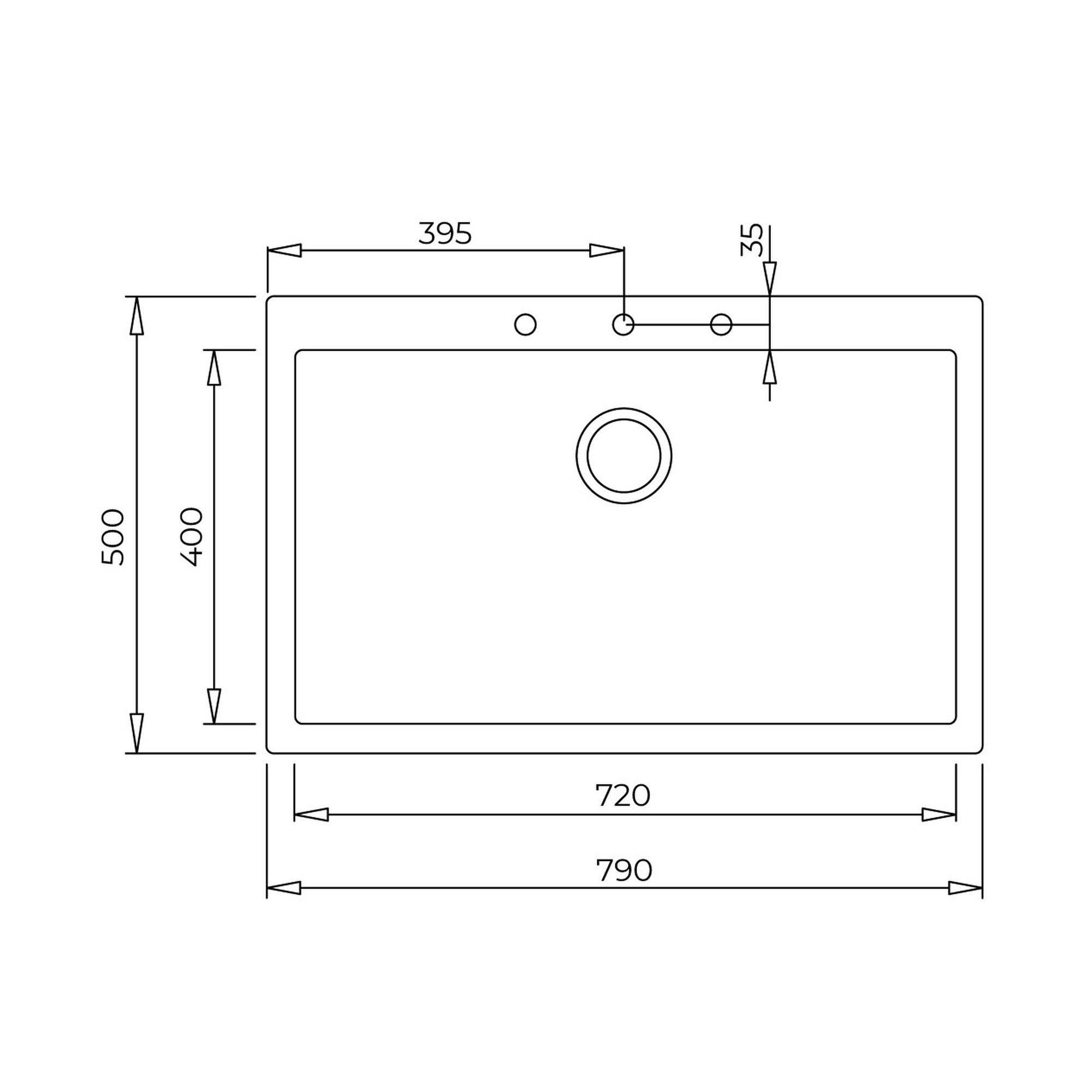 Teka ForSquare 72.40 TG Tek Hazneli Granit Eviye Gri 115230001