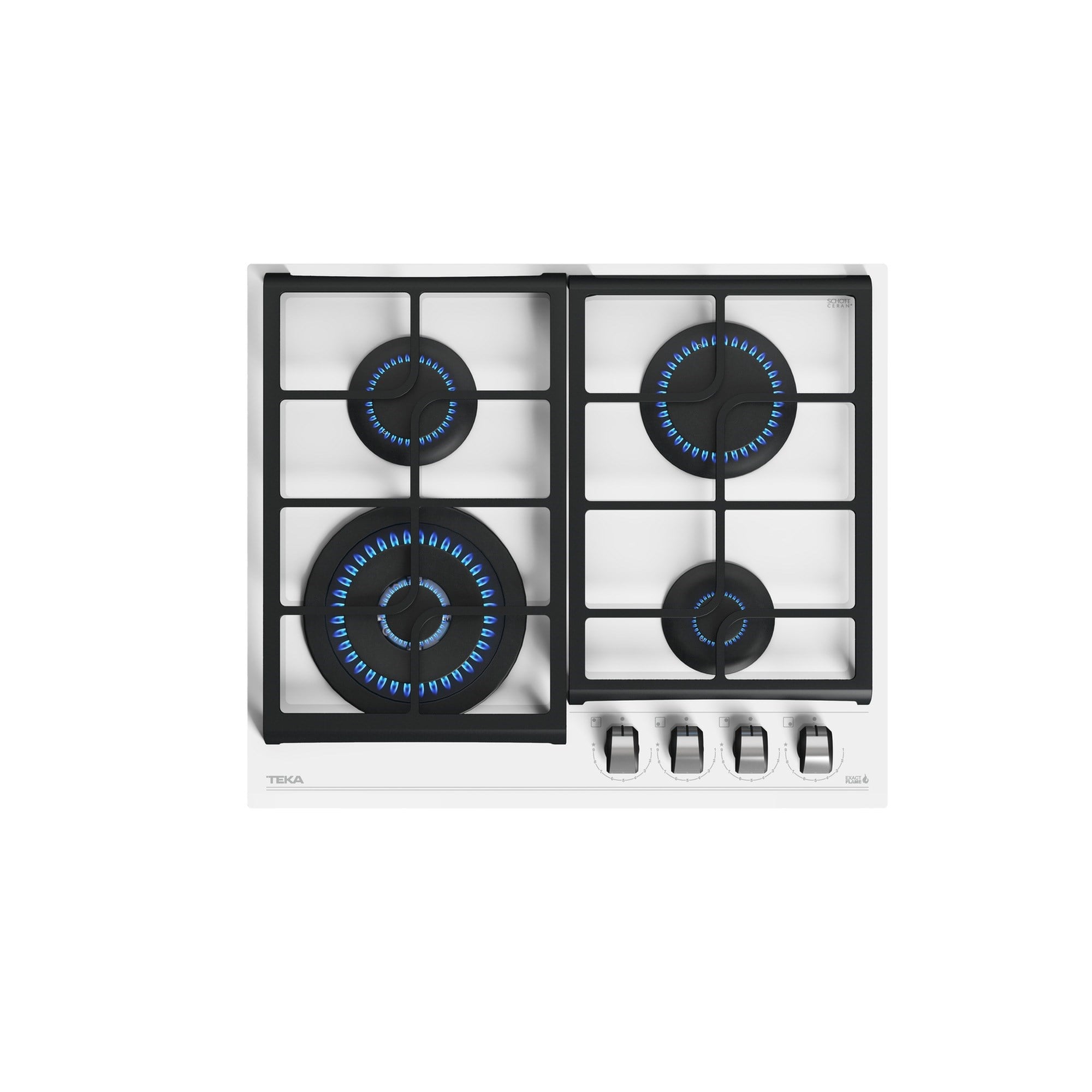 Teka GZC 64320 XB 60 cm Gazlı Ocak Beyaz 112570168