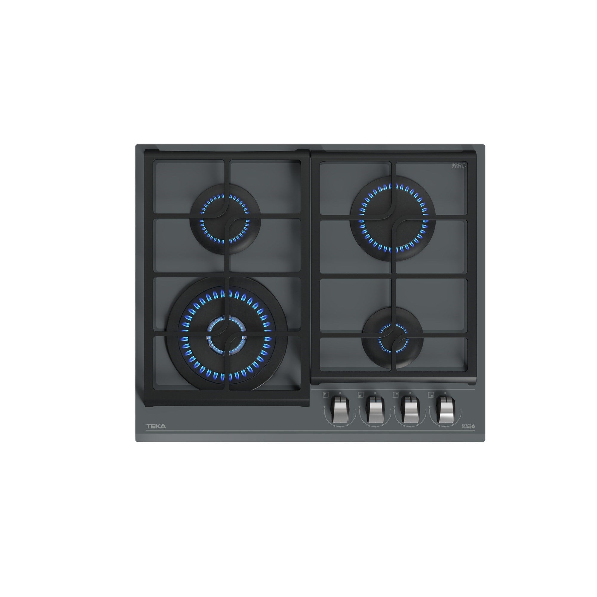 Teka GZC 64320 XB 60 cm Gazlı Ocak Gri 112570172