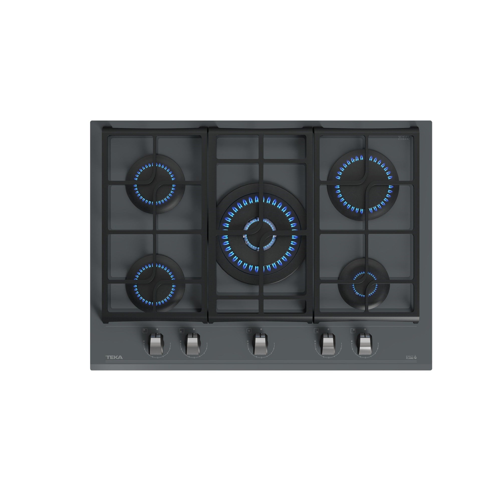 Teka GZC 75330 XB 70 cm Gazlı Ocak Gri 112570175