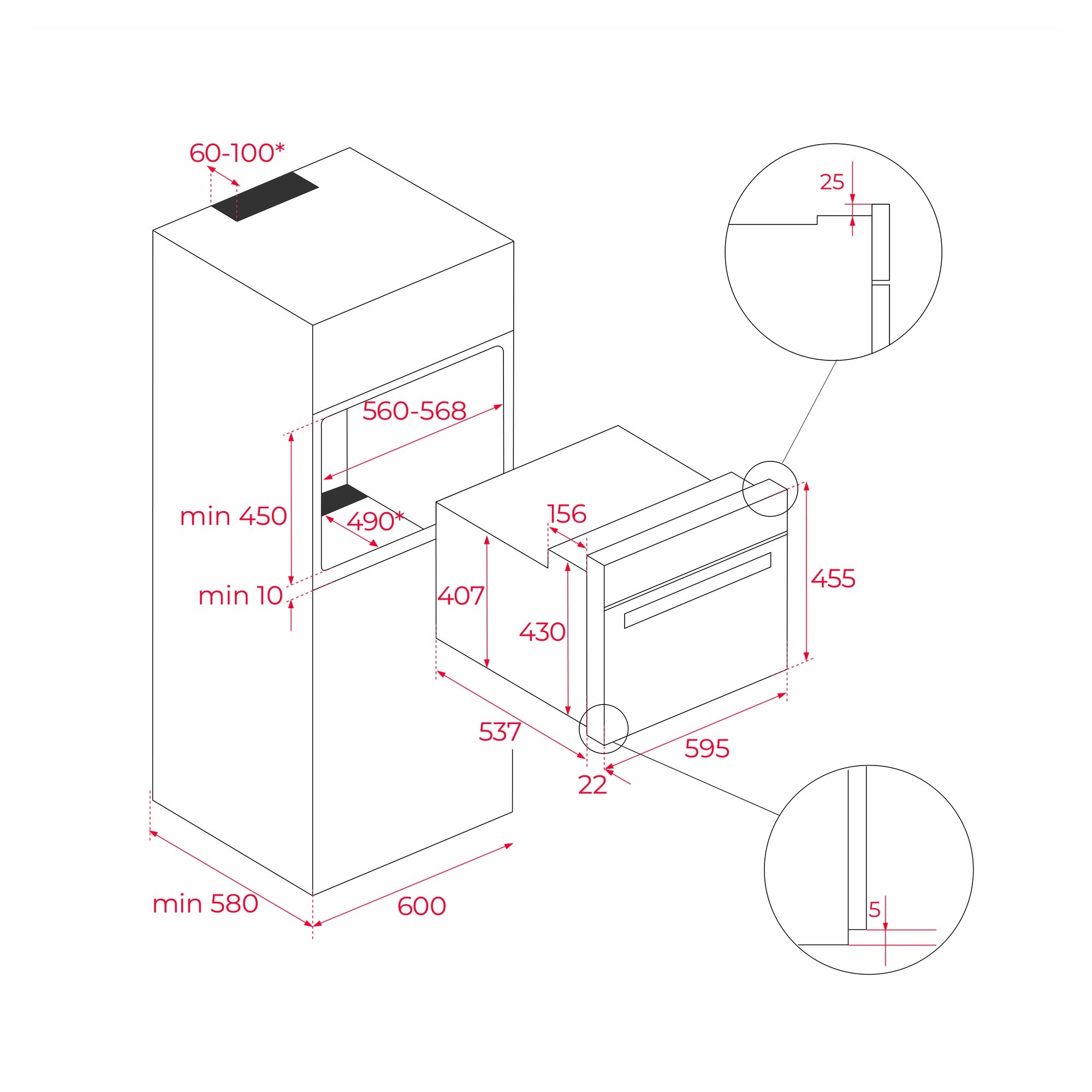 Teka HLC 8440 C FBK Mikrodalgalı Ankastre Fırın Siyah 111160029