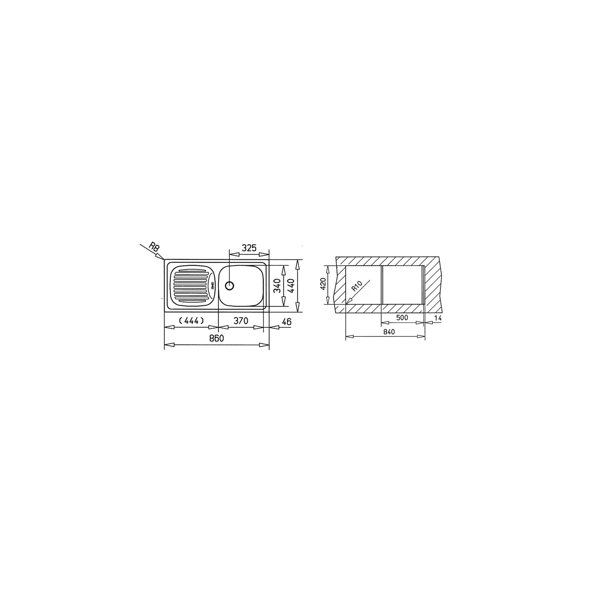Teka Infant OB Paslanmaz Çelik Eviye 40109725