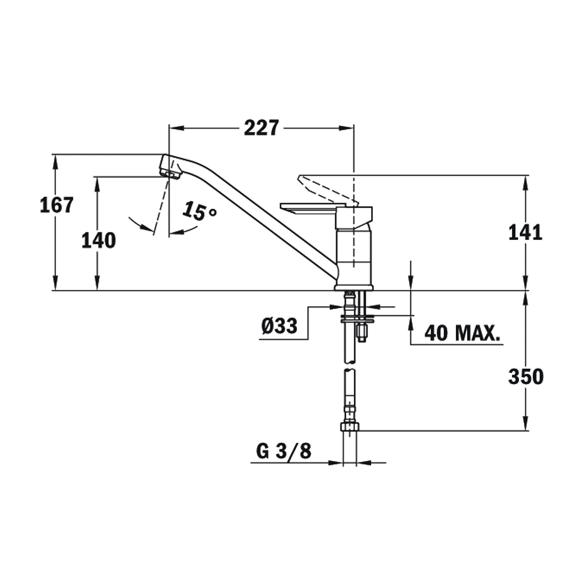 Teka MF 2 Mutfak Bataryası Krom 8191362