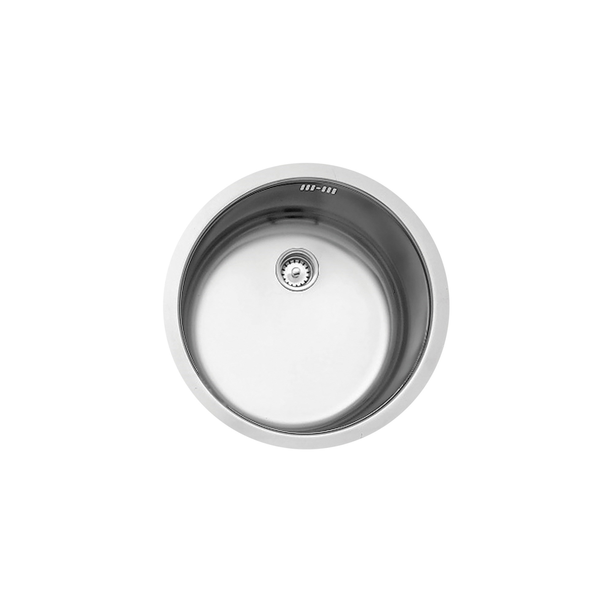 Teka Round Paslanmaz Çelik Eviye Mat Krom 40108512