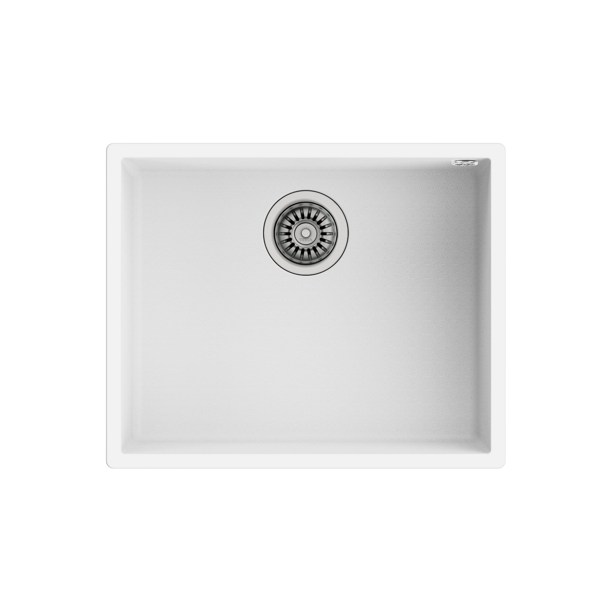 Teka Square 50.40 TG Tek Hazneli Granit Eviye Beyaz 115230024