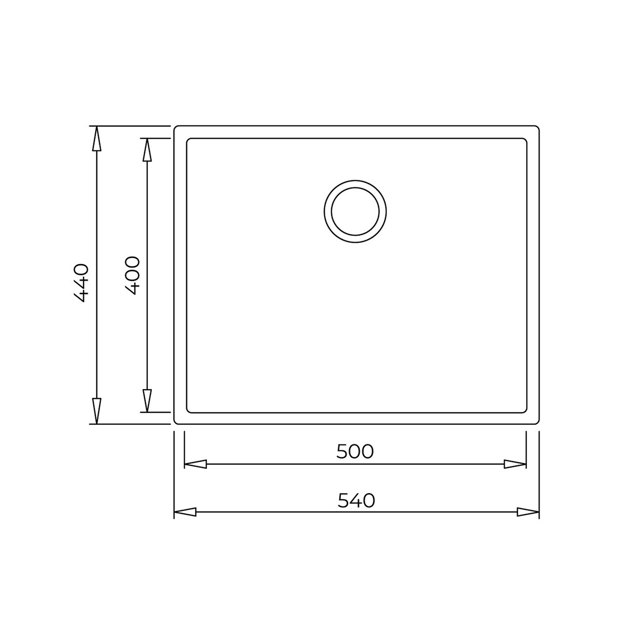 Teka Square 50.40 TG Tek Hazneli Granit Eviye Gri 115230021