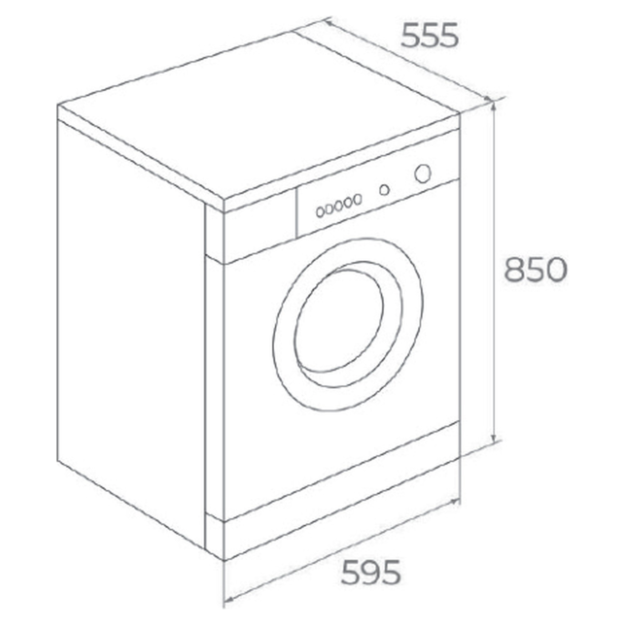 Teka WMK 40940 EU WH 9 kg 1400 Devir Çamaşır Makinesi Beyaz 113910023