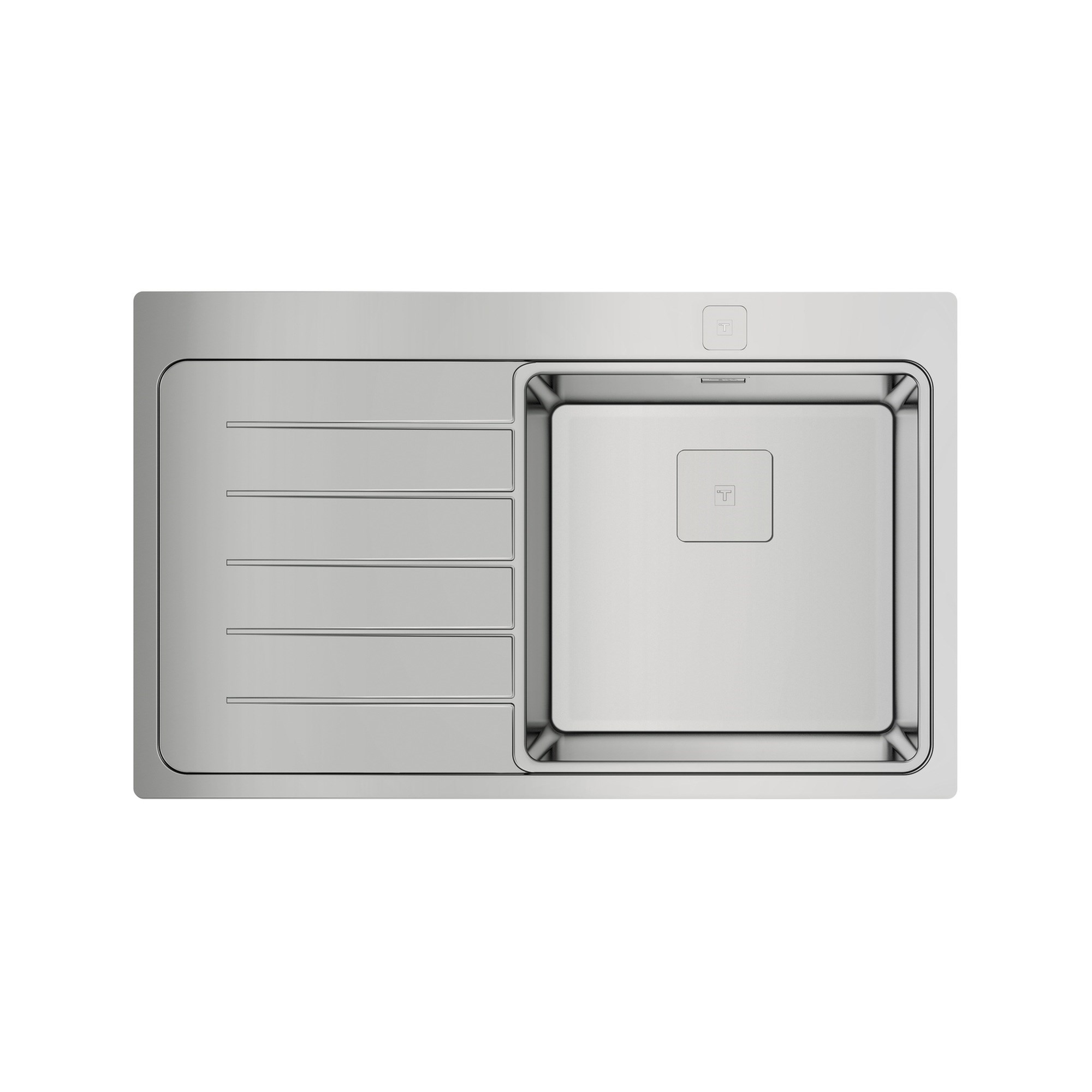 Teka Zenit RS15 1B 1D L 86 AUTO Tek Hazneli Paslanmaz Çelik Eviye 115100005