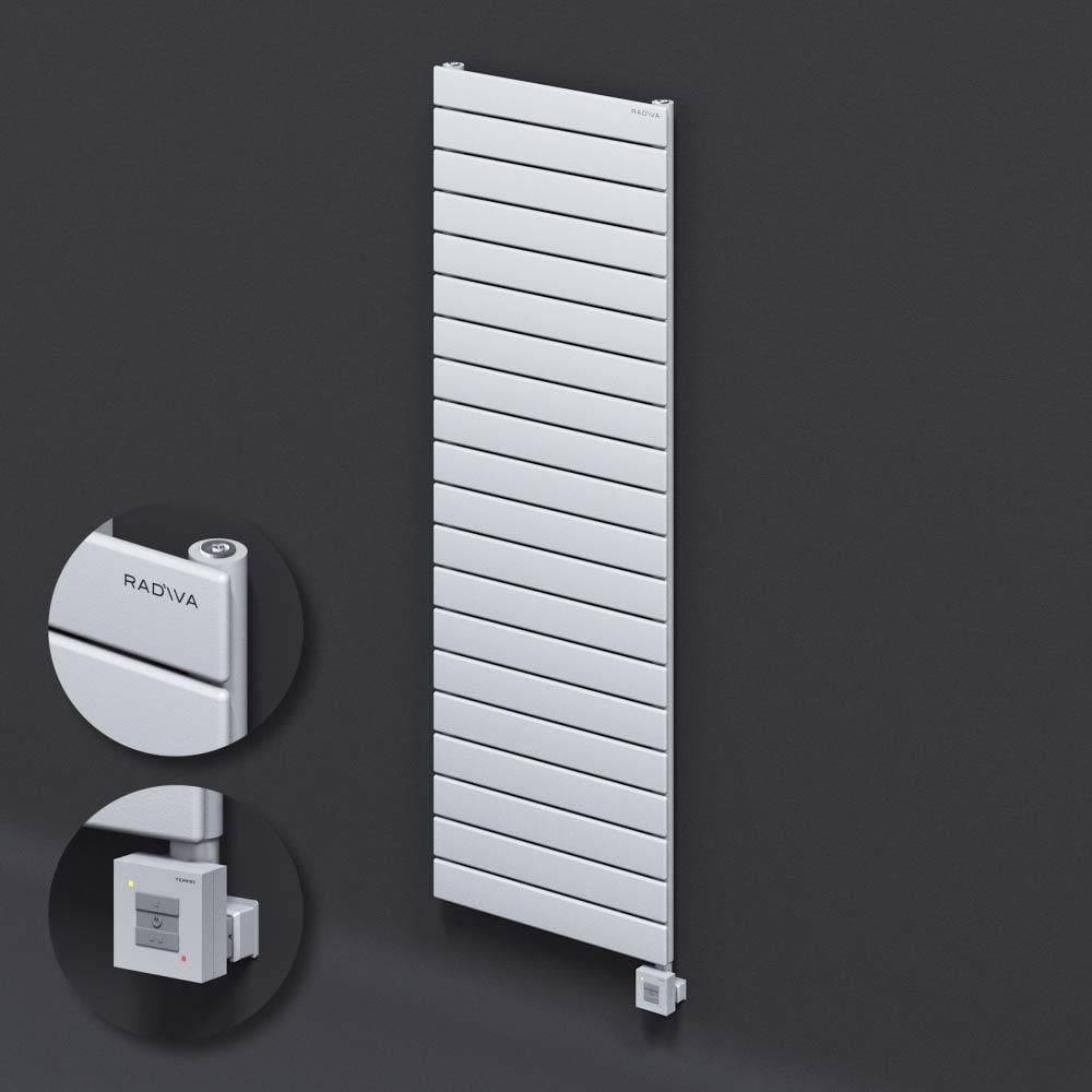 Tip 10H Elektrikli Çelik Dekoratif Radyatör 1476x500 Beyaz (KTX1 Termostat) 1000W