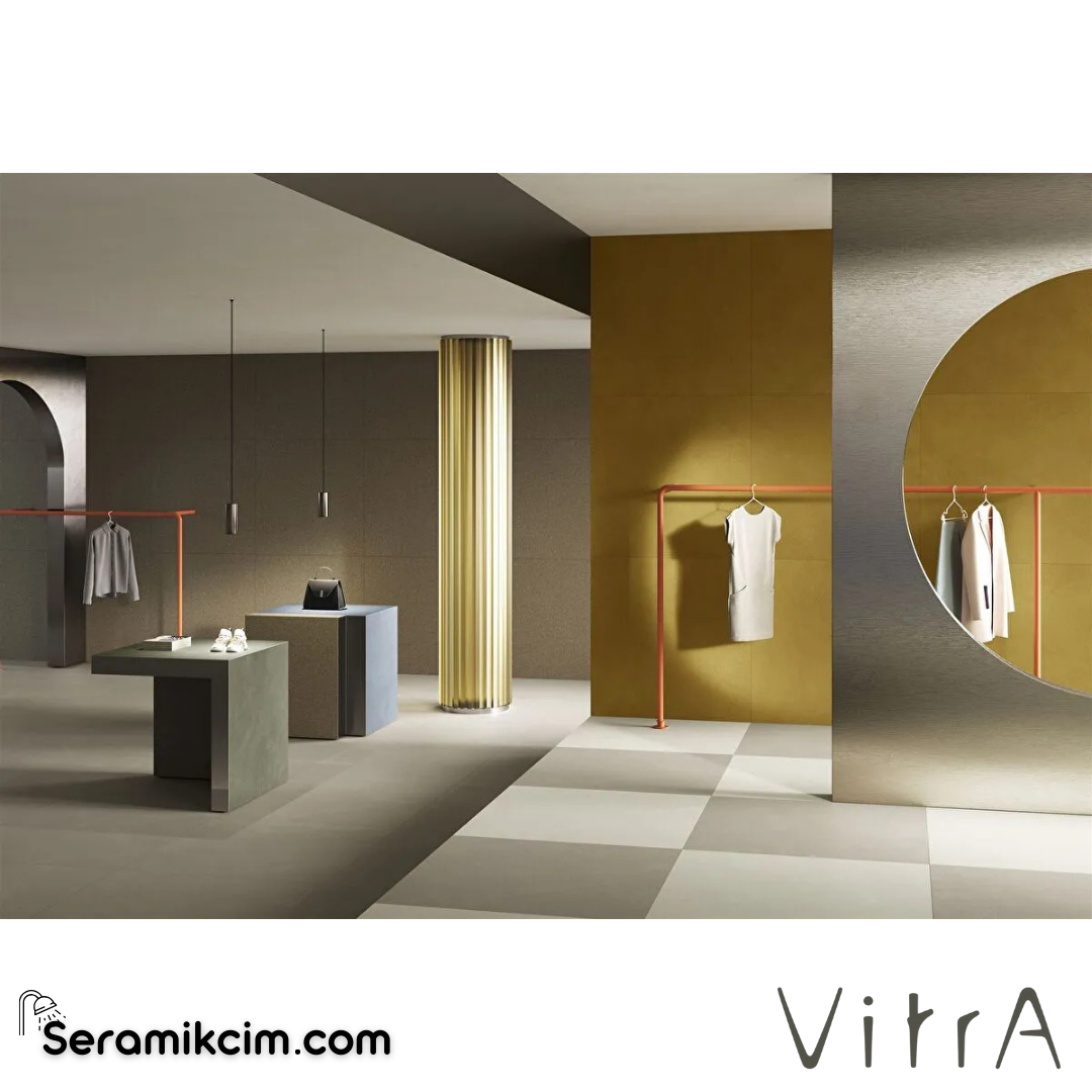Vitra 120X120 Resıncrete Fango R10 7R K952218R0001VTS0 - K952218R0001VTS0