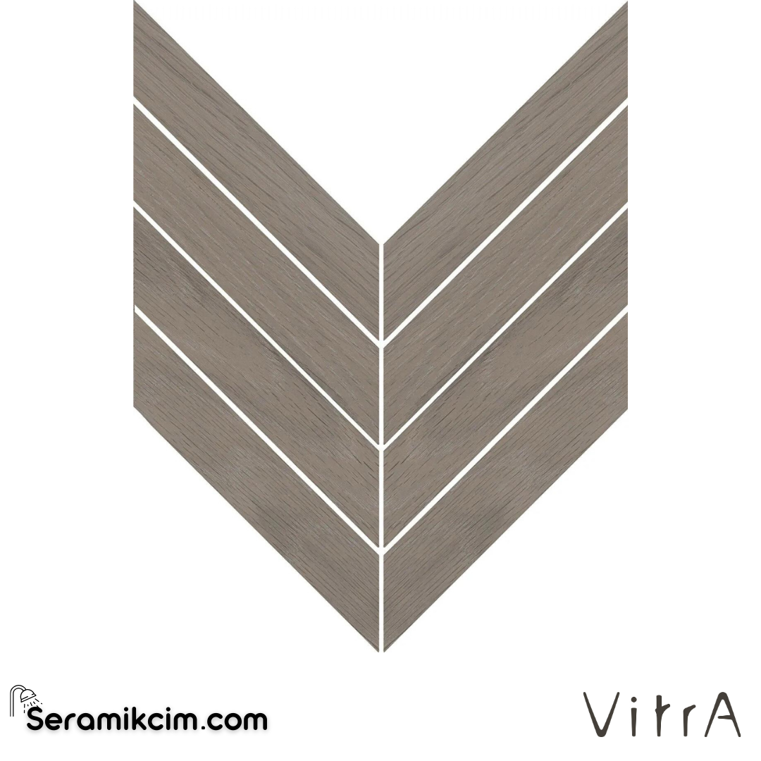Vitra 3.7X20 Urbanwood Koyu Grej Chevron Dek K9475098R001VTE0 - K9475098R001VTE0