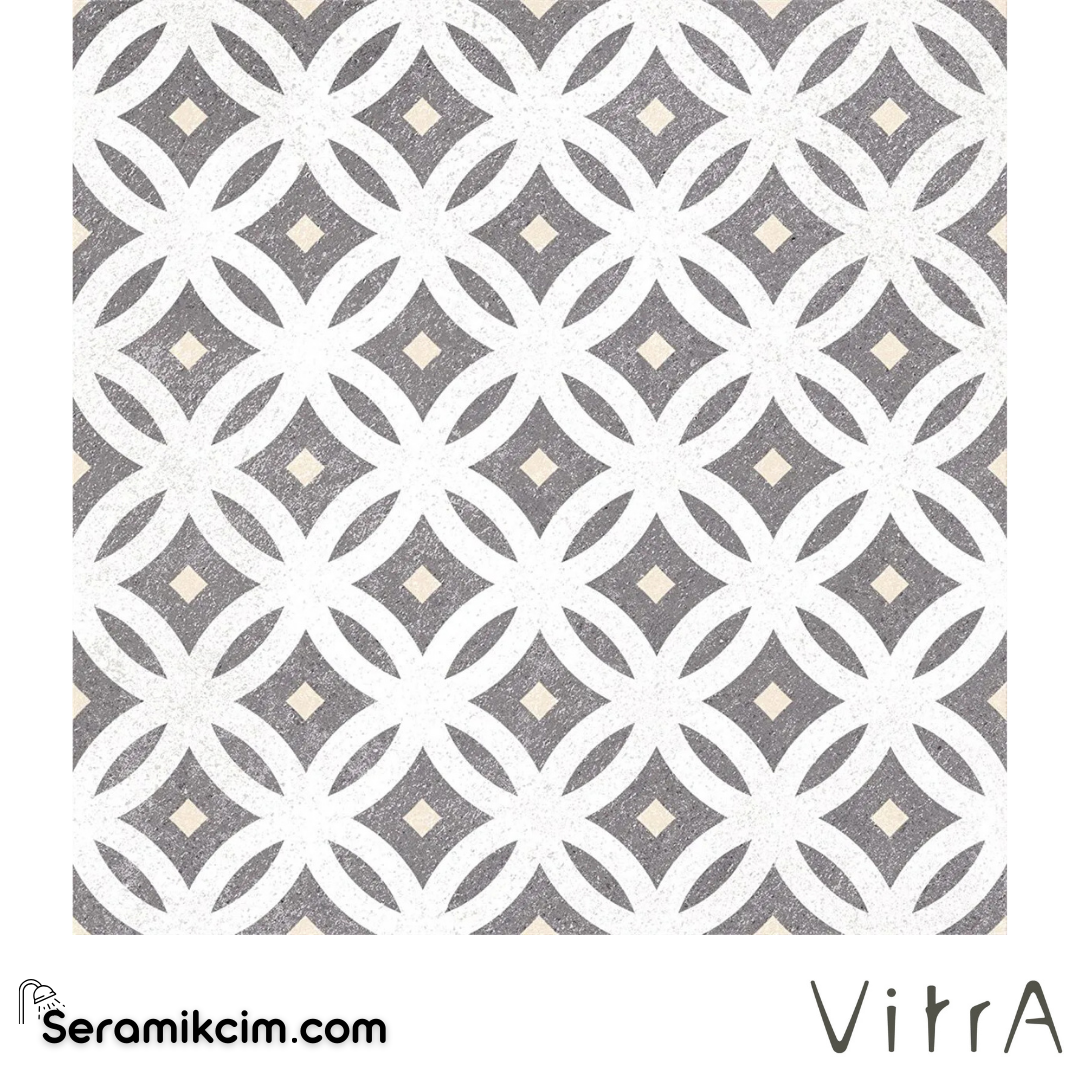 VitrA 30X60D Cementine Mix Dekor Mat7.5Mm7R K951420R0001VTET - K951420R0001VTET