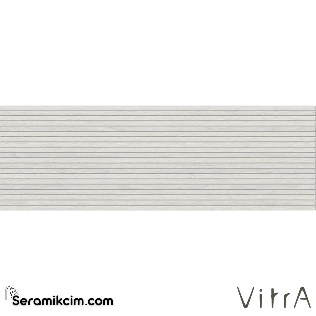 VitrA 40X120D Set7.0 Beyaz Wood Dec Mat 8R K953248R0001VTET - K953248R0001VTET