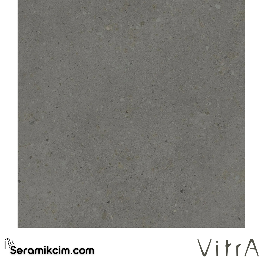 VitrA 60X60 Flakecement Koyu Gri 10B 7R K953506R0001VTE0 - K953506R0001VTE0