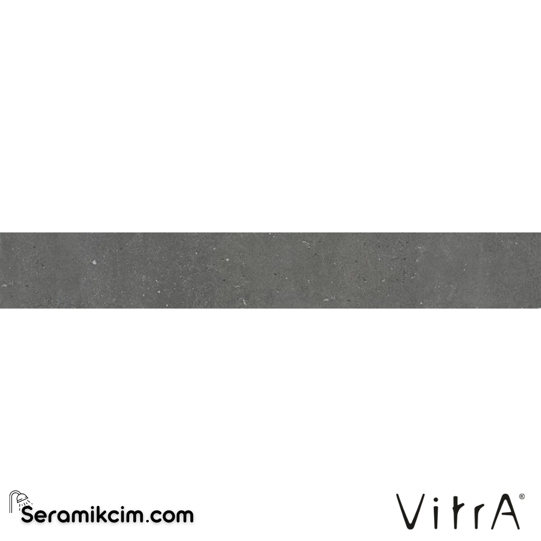 VitrA 8.5X60 Flakestone Koyu Gri Süpürgelik Mat7R K951143R0001VTE1 - K951143R0001VTE1