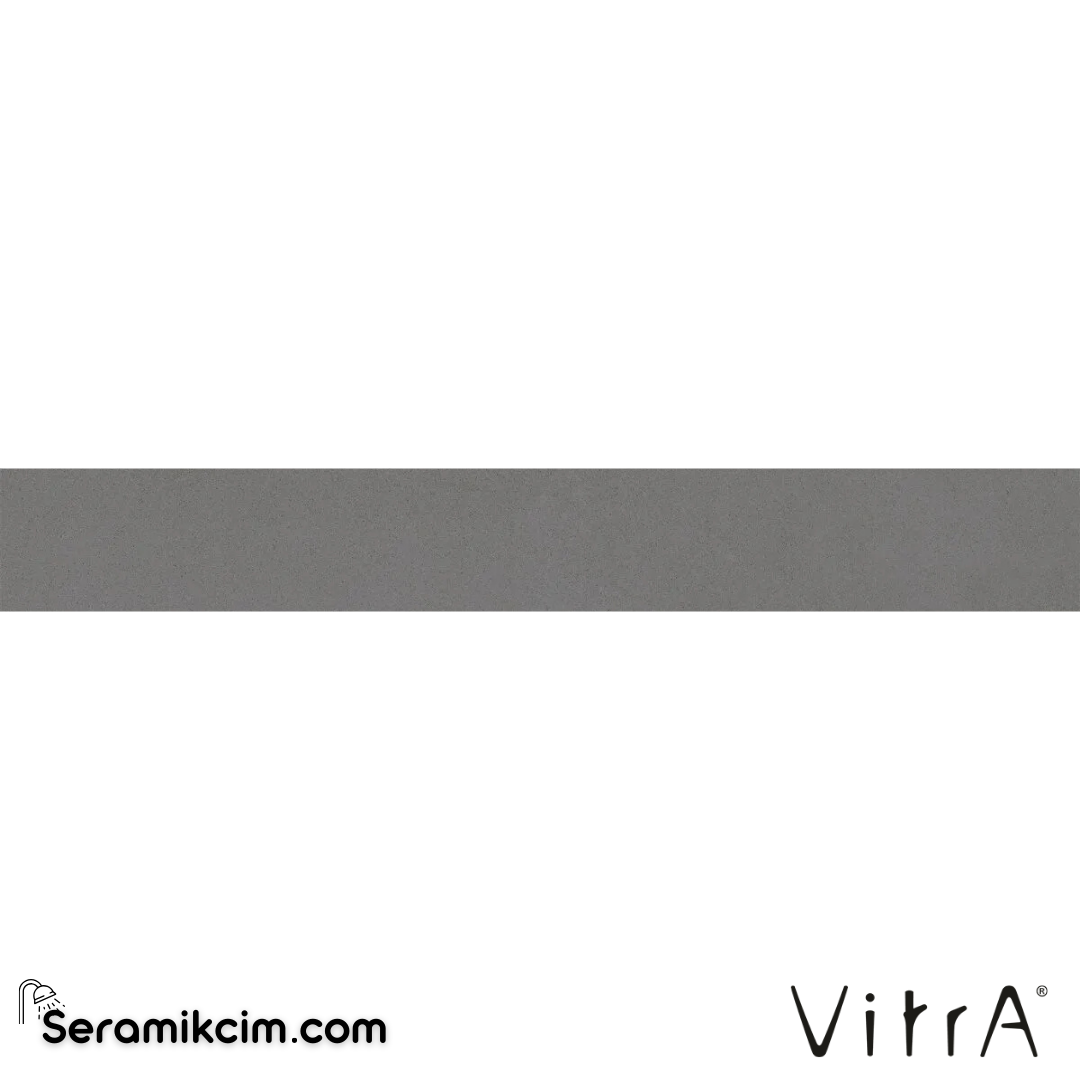 VitrA 8.5X60 Sense Koyu Grej Boyalı Süpürgelik R10B 7R K951775R0001VTE0 - K951775R0001VTE0