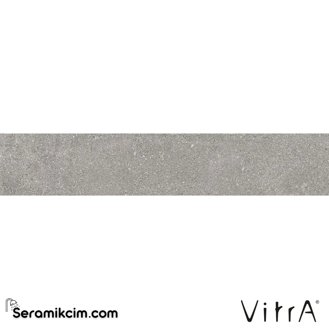 VitrA 8.5X45 Newcon Silver Gri Byl Süpürgelik Mat Nr K94579300001VTE1 - K94579300001VTE1