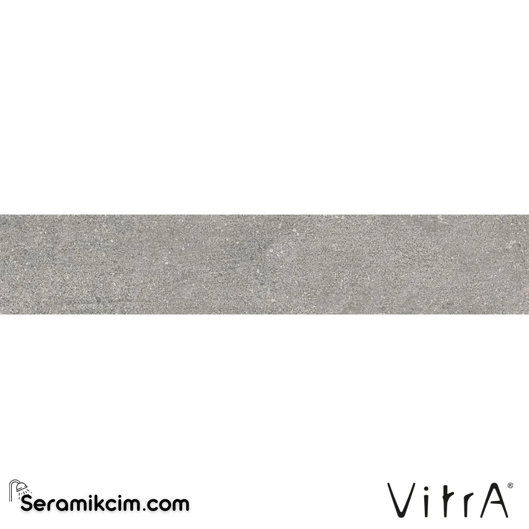 VitrA 8.5X60 Newcon Silver Gri Byl Süpürgelik Mat R10A 7R K945743R0001VTE1 - K945743R0001VTE1