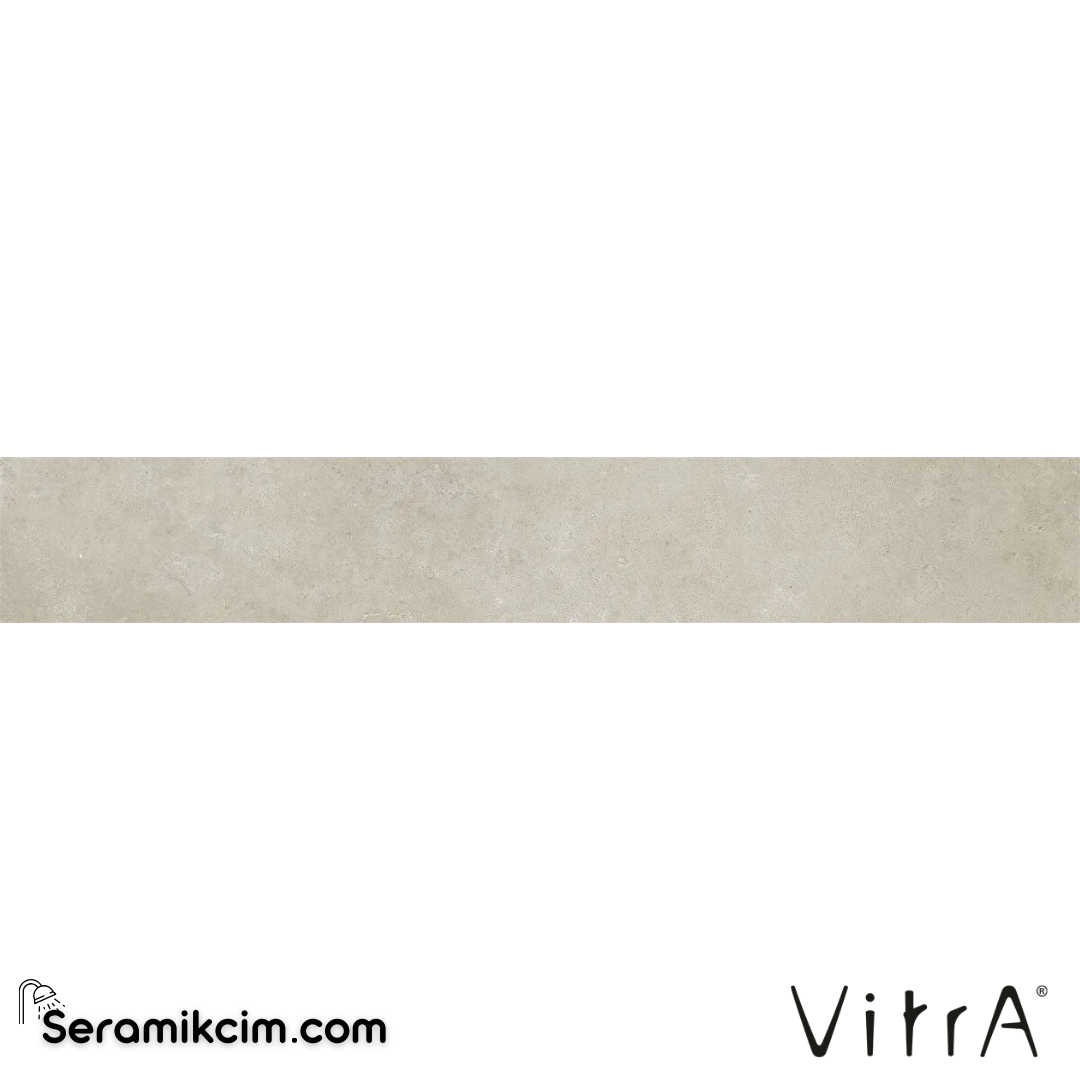 VitrA 8.5X60 Cementside Koyu Grej Boyalı Süpürgelik Mat 7R K952560R0001VTE0 - K952560R0001VTE0
