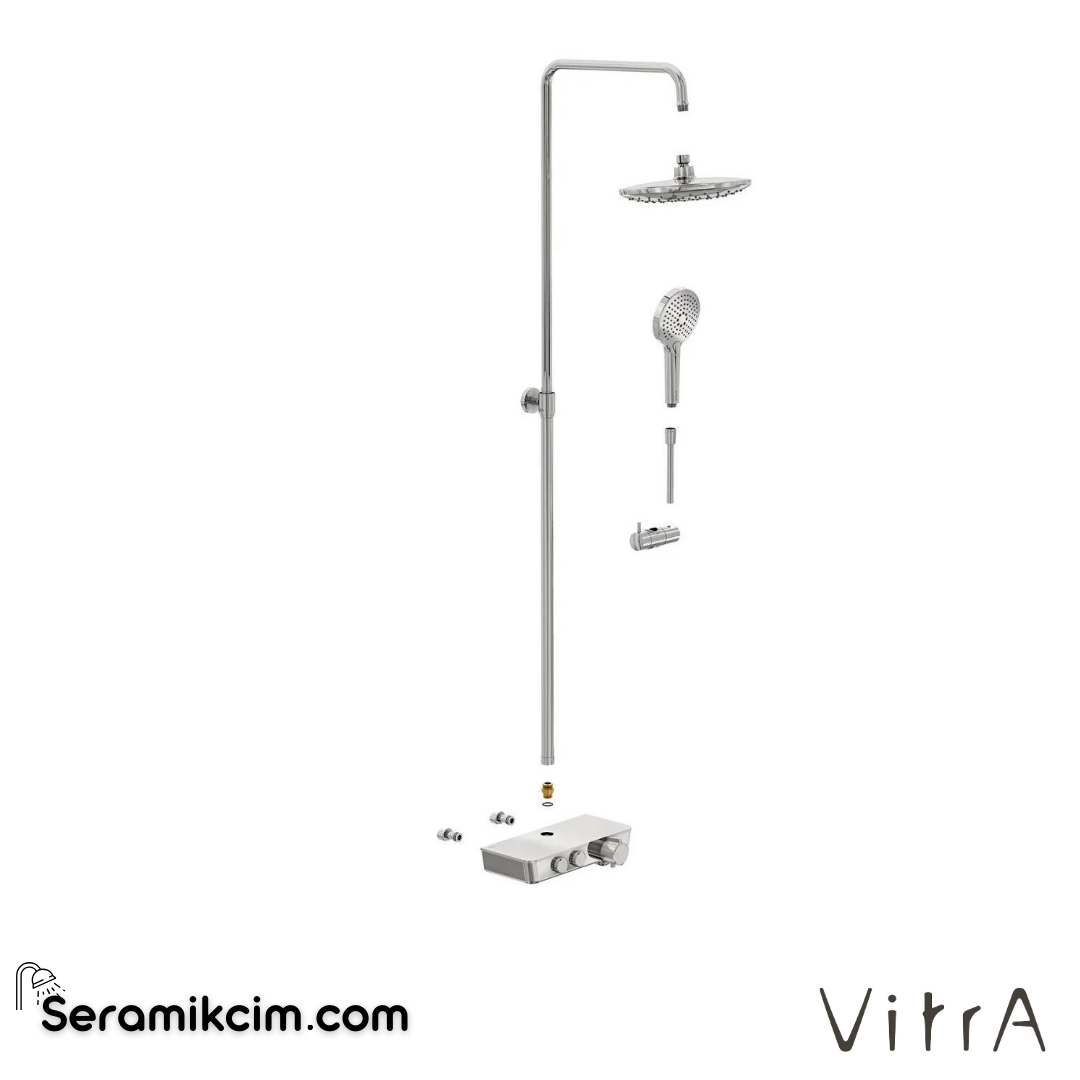 Vitra Aquacontrol Charm 240 2F Duş Sistemi  - A47203