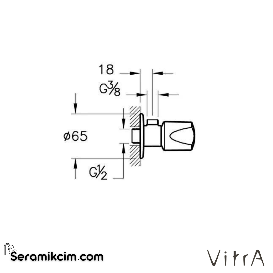 Vitra Ara Musluk  - A45206