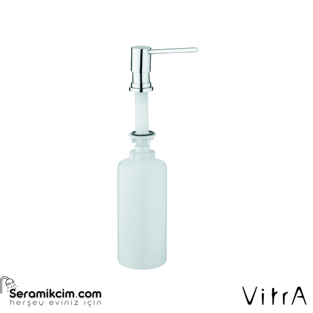 Vitra Arkitekta Arkitekta Ankastre Sıvı Sabunluk, Kilitlemeli (1000 Ml)