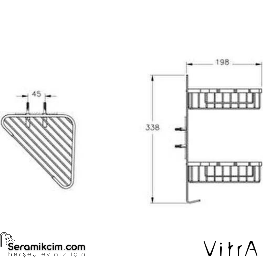 Vitra Base 300 Malzemelik, İkili