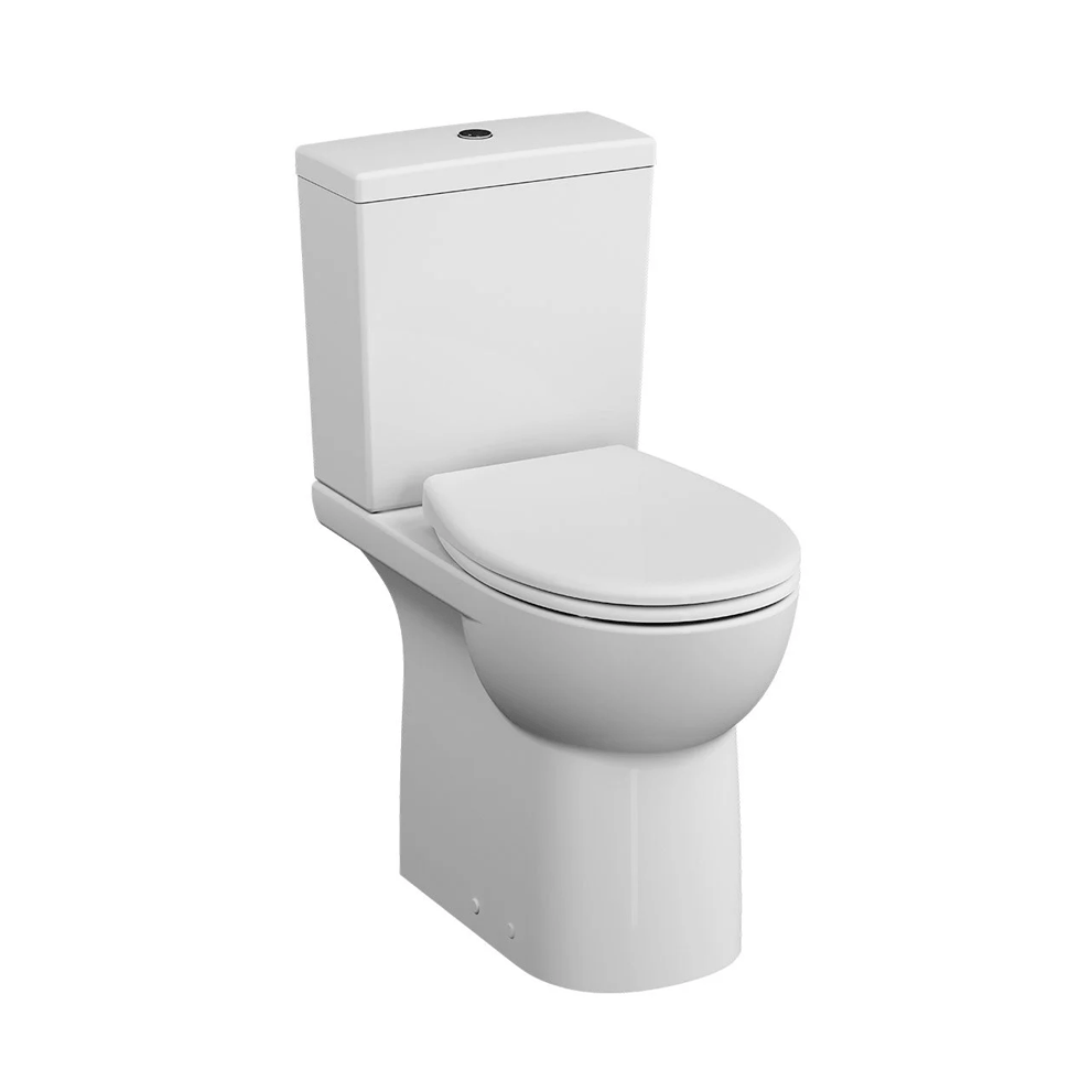 VitrA Conforma Takım Klozet Rim-ex, Arkası Açık, Özel İhtiyaç, 65 cm Taharet Borulu, Beyaz - 5817L003-0088