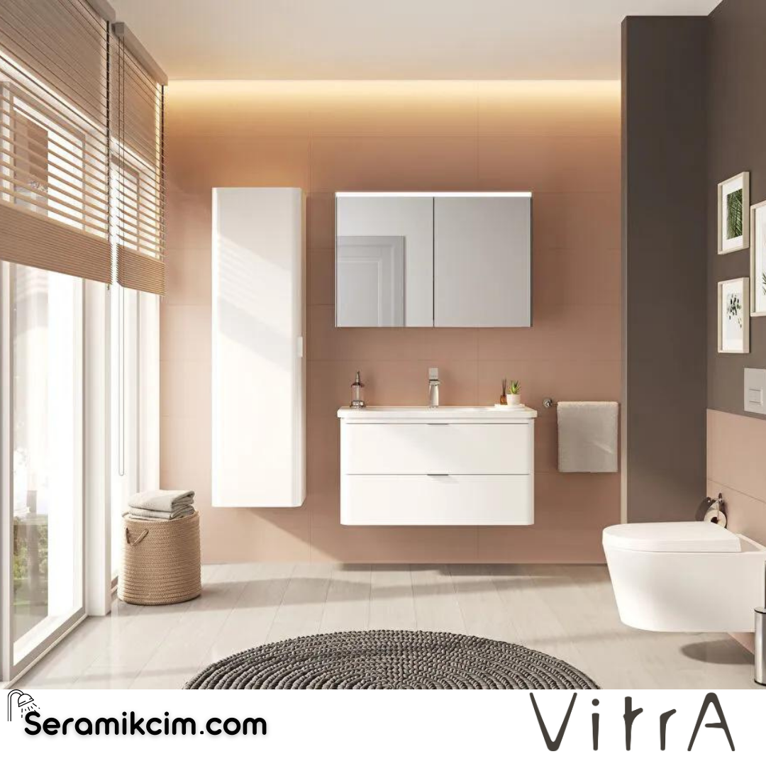 Vitra Core Dolaplı Ayna, 100cm, Aydınlatmalı - 66912