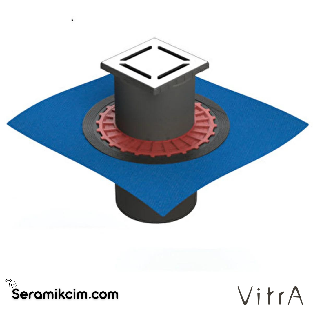 Vitra Dk100 15x15cm Kare Yalıtımlı Elegant Mat Alttan100 - 59980073000