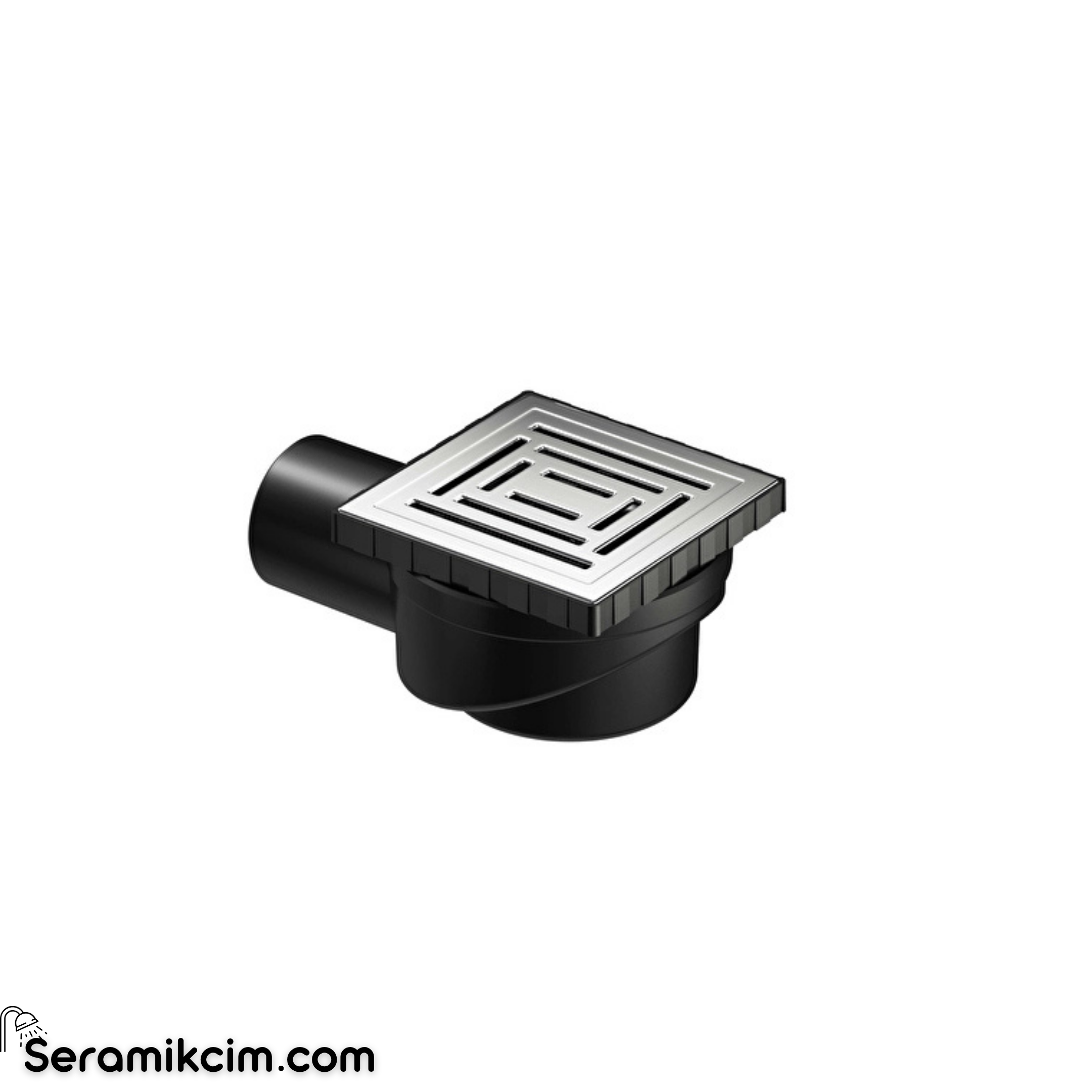 VitrA DK800 010 Kare Style Parlak Yandan50