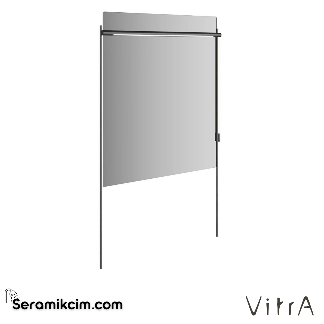 Vitra Equal Aydınlatmalı Düz Ayna, 80 Cm - 64105