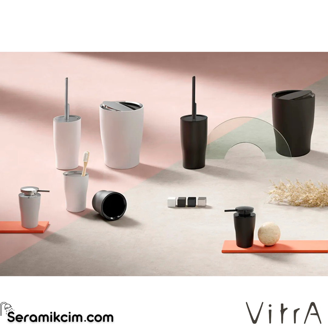 VitrA Eternity Çöp Kovası (3 litre) Beyaz A4430057