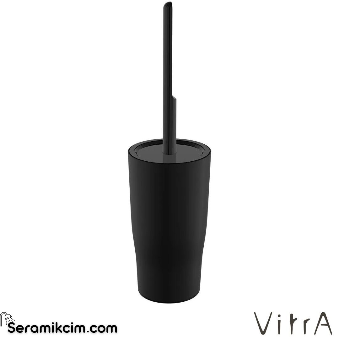 VitrA Eternity Tuvalet Fırçalığı (yerden) Parlak Siyah A4432239
