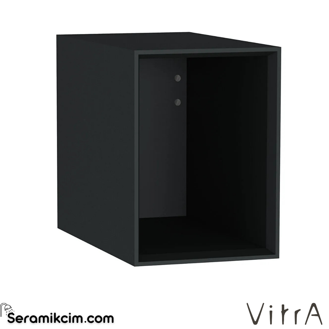 VitrA Frame Açık Ünite 30cm Mat Soft Siyah 61267