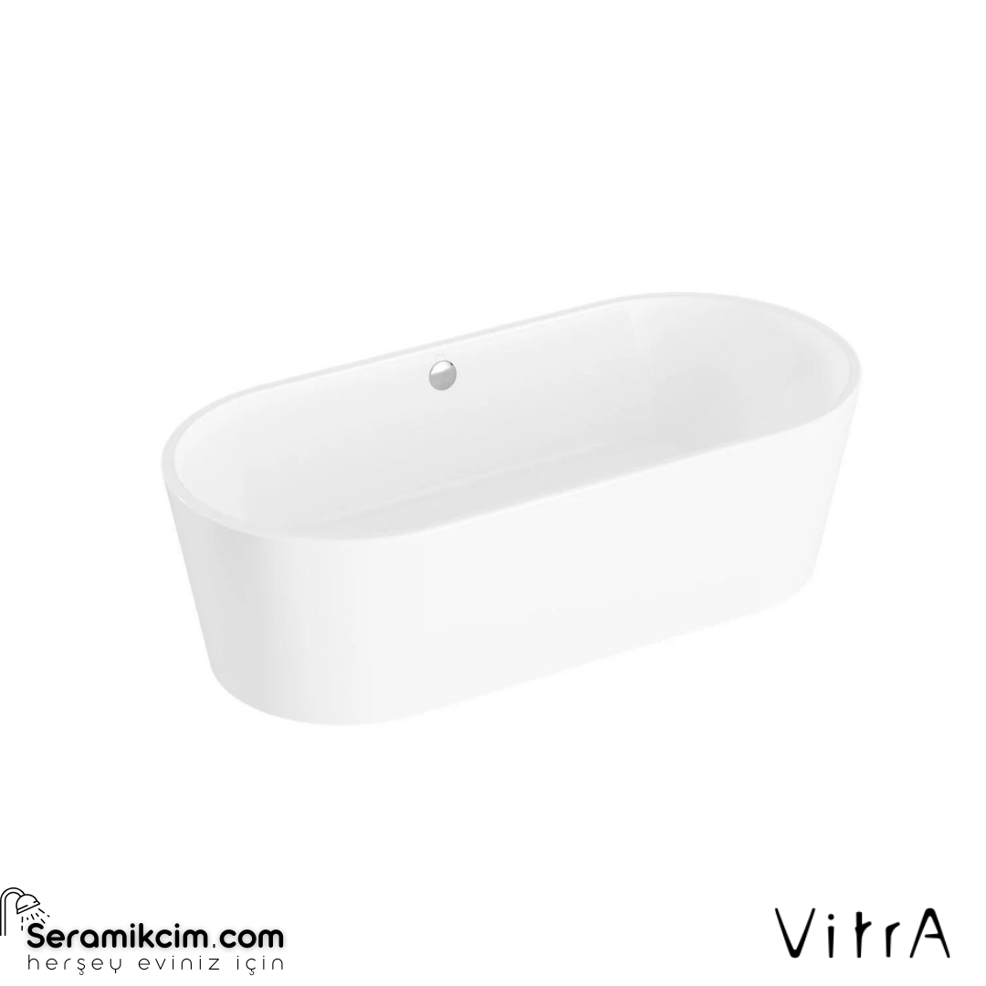 VitrA Geo 190X90 Freestanding Küvet + Ayak Seti + Standart Sifon