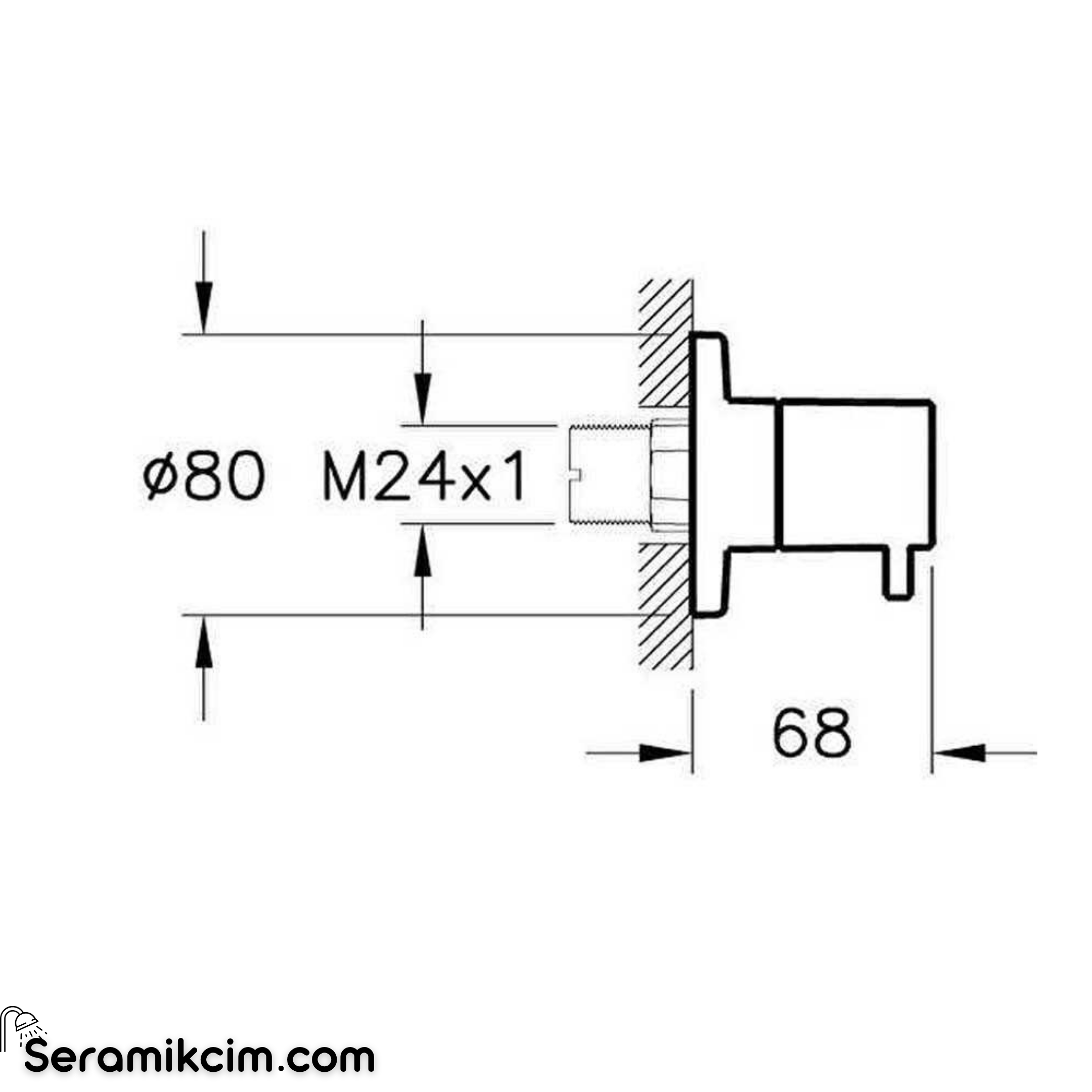 Vitra Gömme Rezervuar Seti Panel Ve Stop Valf Dahil 3/6 L Soft Bakır 800-2025