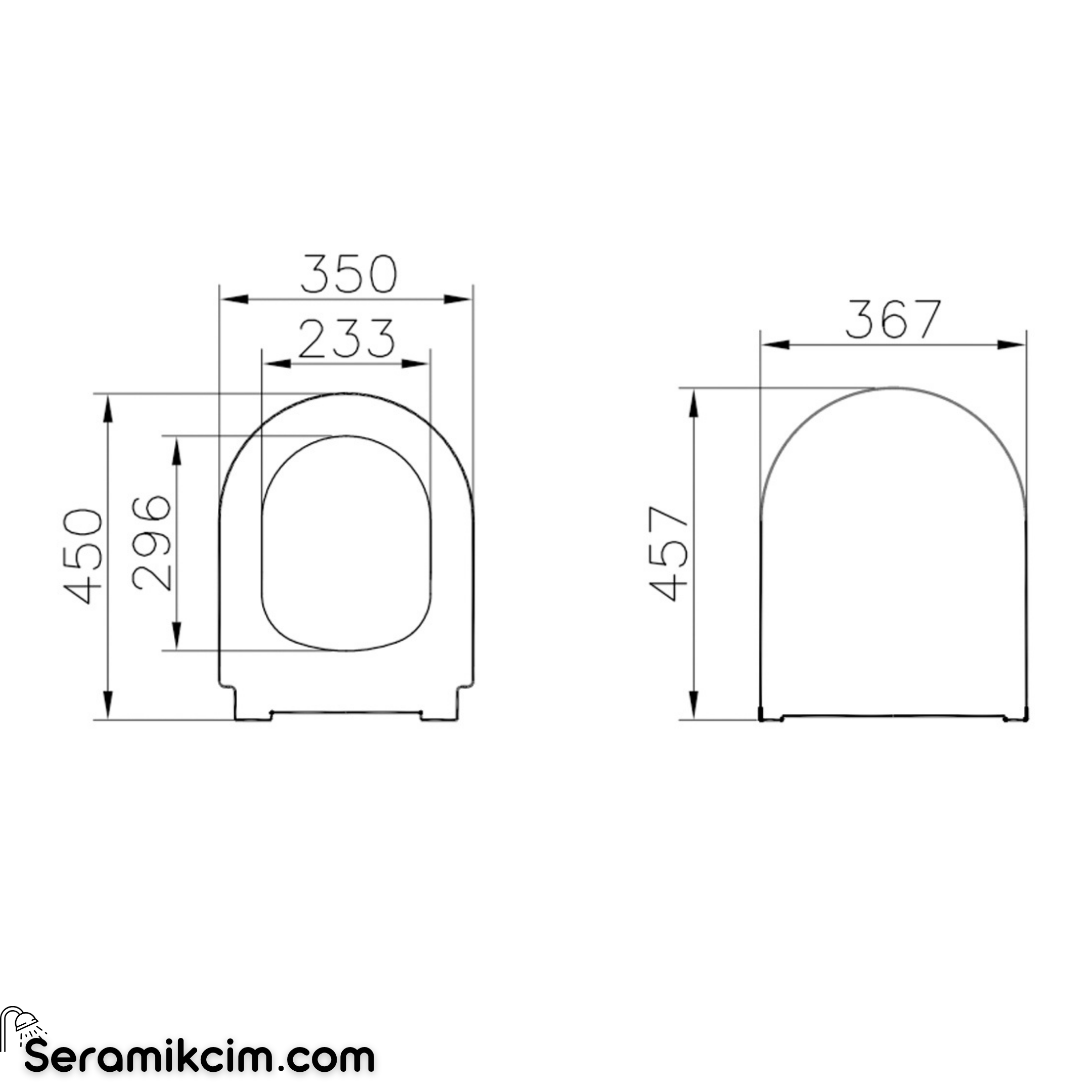 Vitra Integra Klozet Kapağı Slim Etekli Duroplast Üstten Sıkmalı Yavaş Kapanır Kolay Sök-Tak Metal Menteşeli Mat Kum Beji 131-422R009
