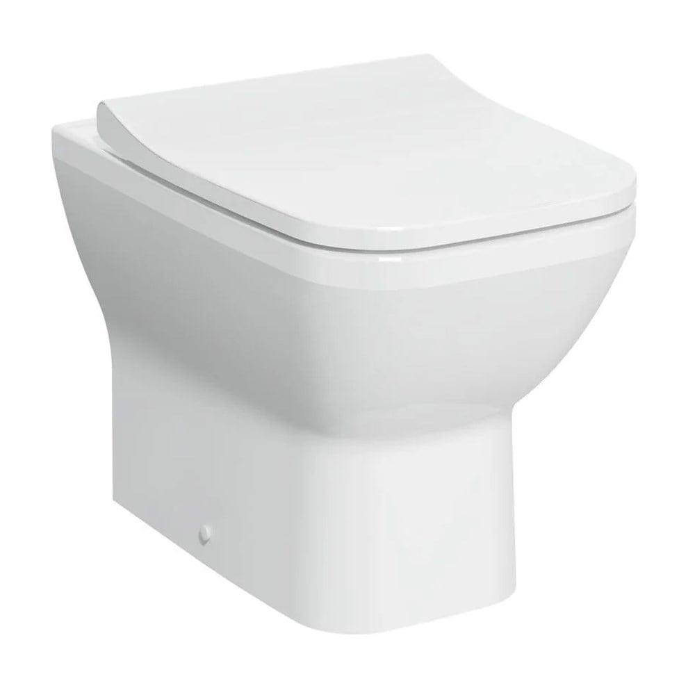 VitrA Integra Square Yerden Klozet Rim-ex, Duvara Tam Dayalı, 54 cm Taharet Borulu, Beyaz - 7085L003-0088
