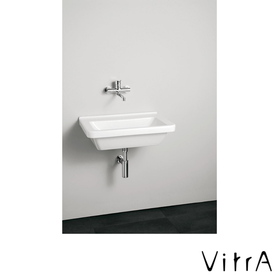 VitrA İntegra Standart Lavabo Dikdörtgen 50x43 Tek Armatür Delikli 7048L003-0001