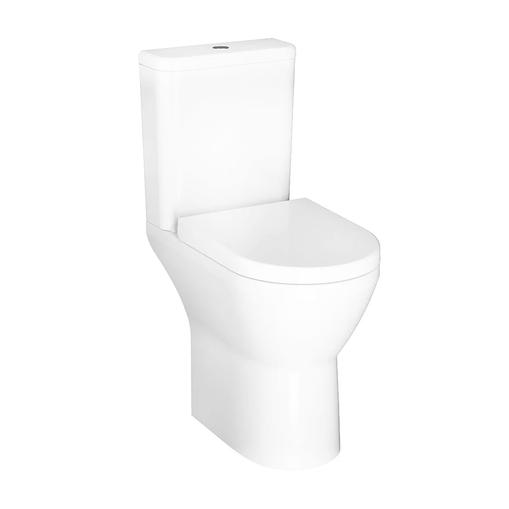 VitrA Integra Takım Klozet Rim-ex, Arkası Açık, Özel İhtiyaç, 62 cm Taharet Borulu, Beyaz - 7094B003-0088